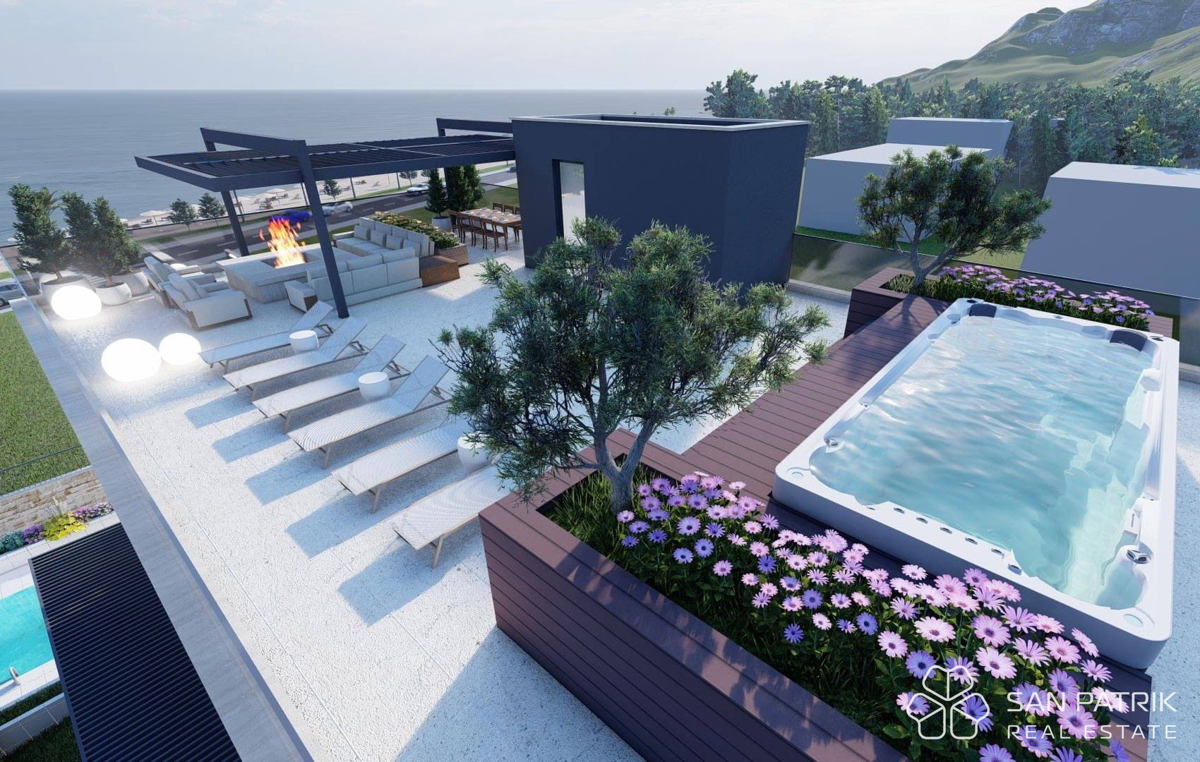 Vaš nov življenjski slog v luksuznem penthouseu s pogledom na morje v Sukošanu