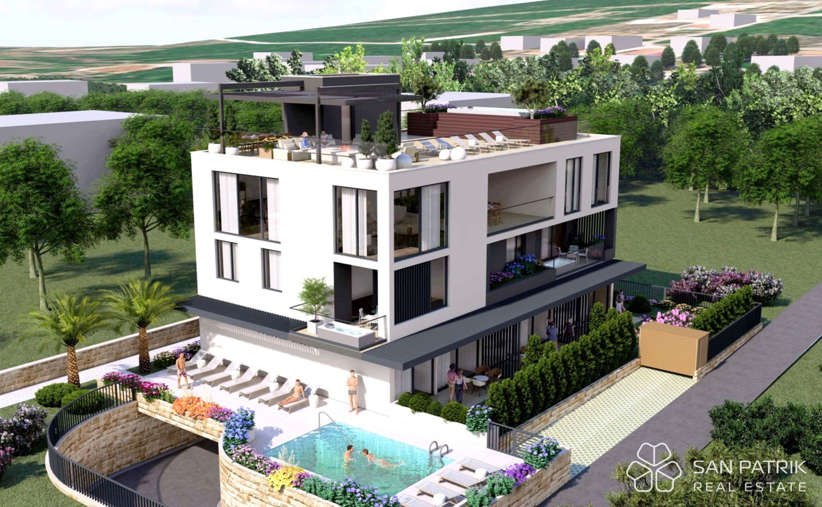 Vaš nov življenjski slog v luksuznem penthouseu s pogledom na morje v Sukošanu