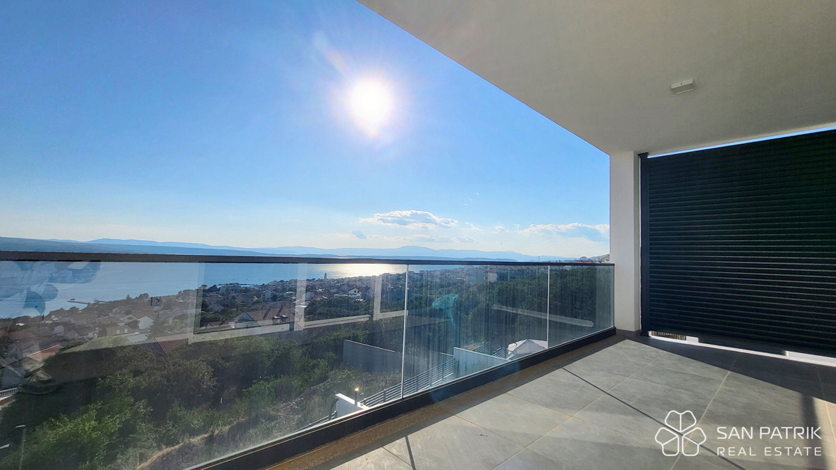 Crikvenica: Stanovanje v novi stavbi s panoramskim pogledom na morje