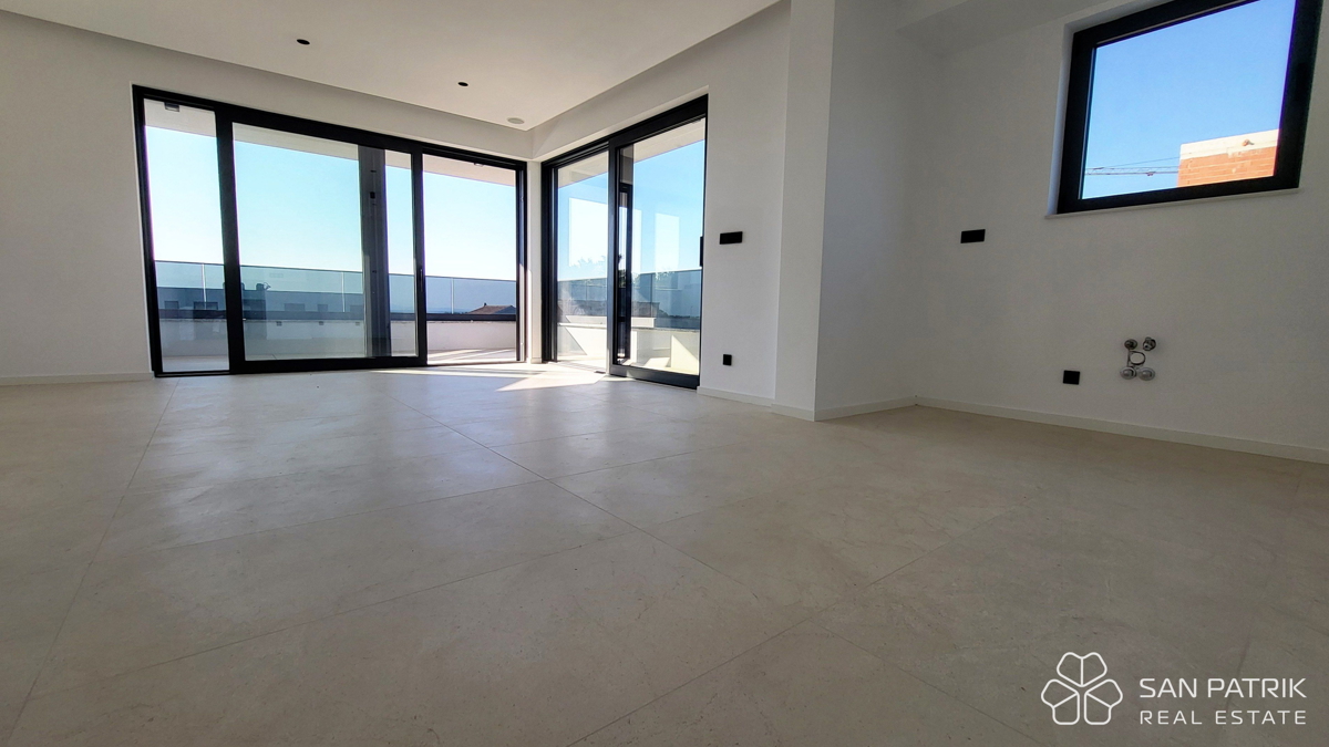 Moderno stanovanje v novogradnji na mirni lokaciji na otoku Krku