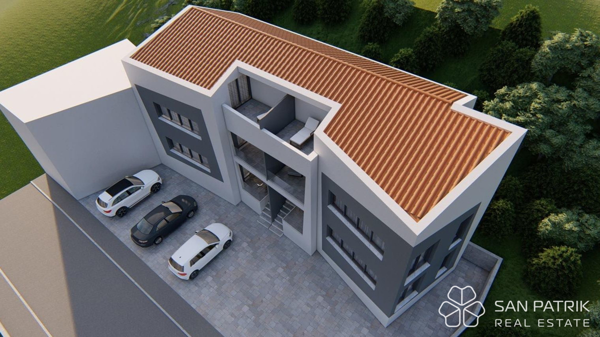 Elegantna novogradnja v bližini središča Vrbnika na otoku Krku