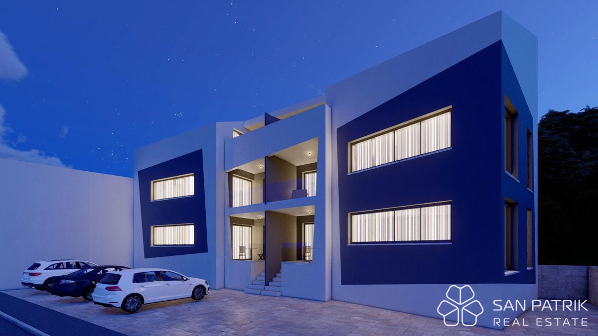 Elegantna novogradnja v bližini središča Vrbnika na otoku Krku