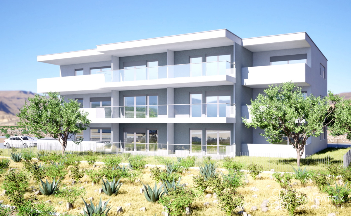 Moderna novogradnja blizu morja, Povljana na otoku Pagu