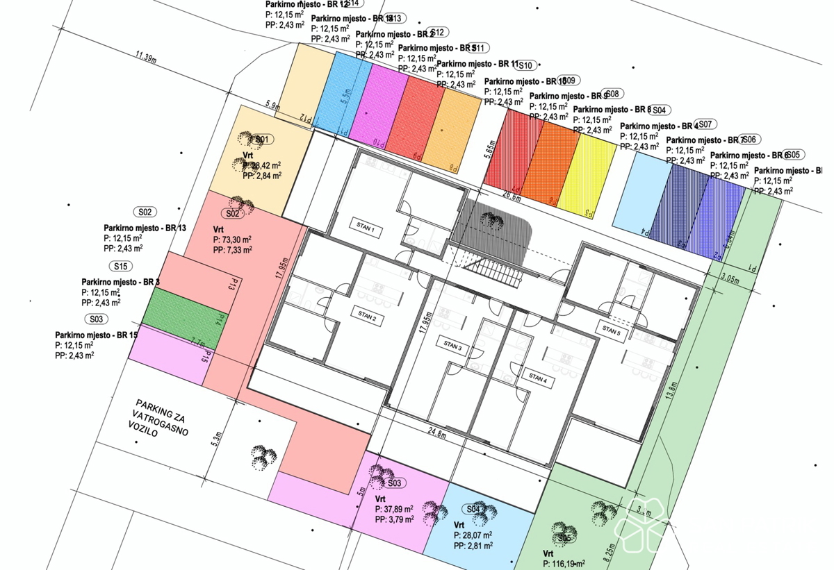 Moderna novogradnja blizu morja, Povljana na otoku Pagu