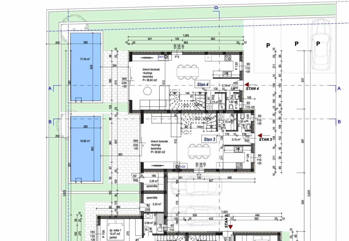 Hiša z bazenom na zaželeni lokaciji v Poreču, idealna za turistični najem