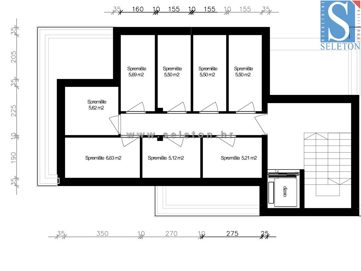 Istra, Poreč, novo stanovanje velikosti 67 m2 z vrtom velikosti 180 m2, 2 parkirnima mestoma, kletjo