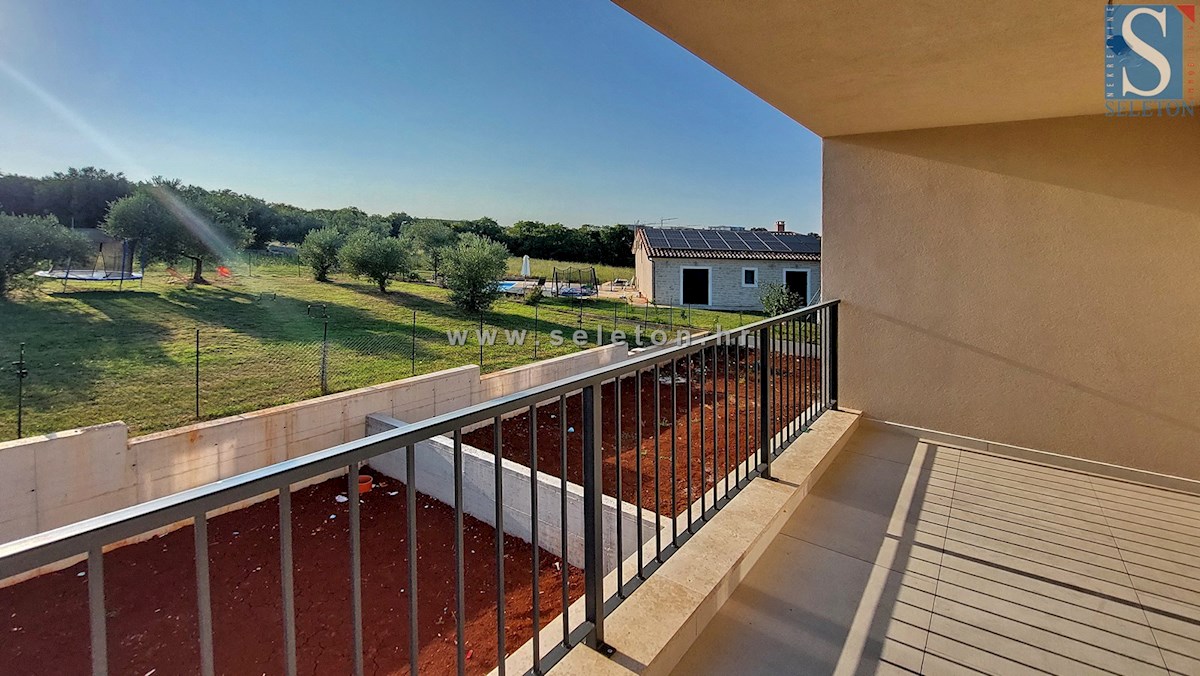 Poreč - okolica, novo stanovanje od 72 m2, 2 spalnice, 2 parkirni mesti