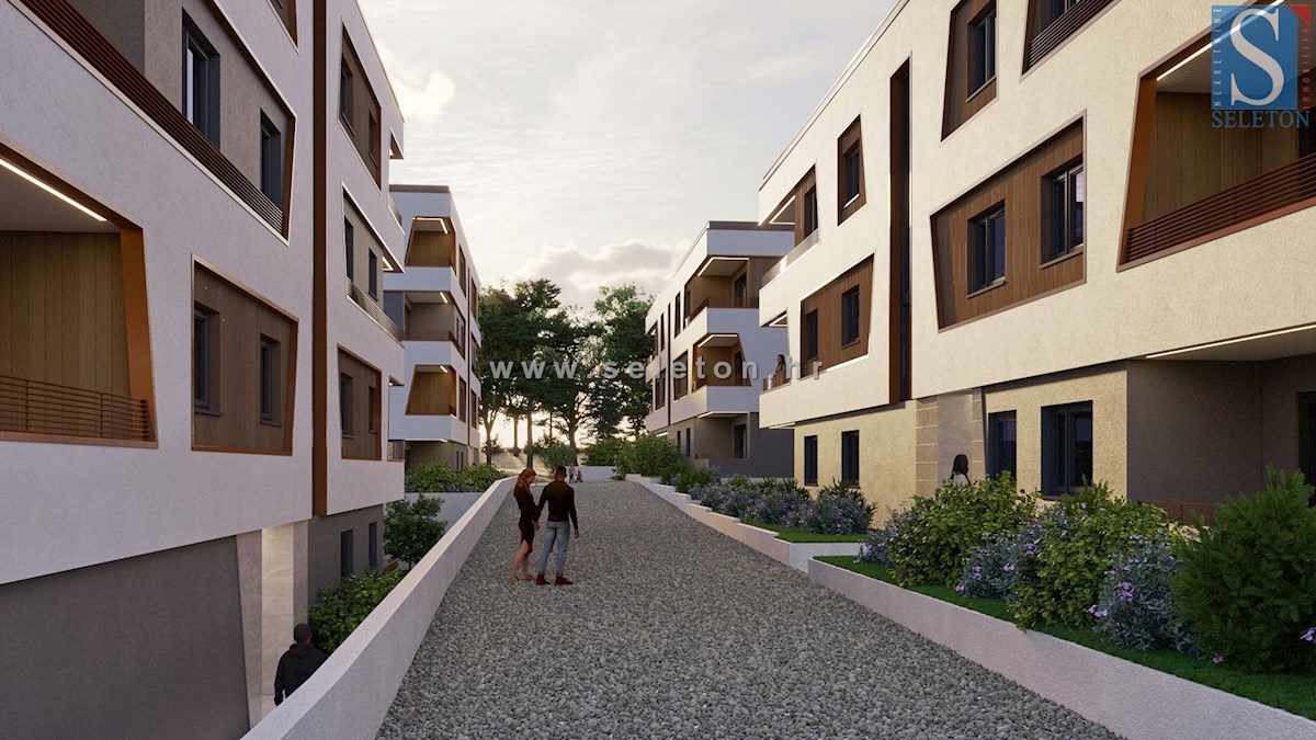 Istra, Poreč, novo stanovanje velikosti 64 m2 v moderni novogradnji, 1. nadstropje