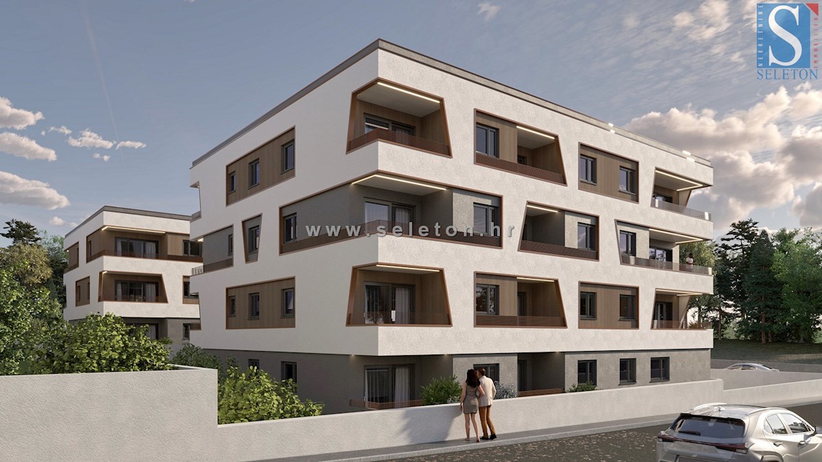 Istra, Poreč, novo stanovanje velikosti 78 m2 v moderni novogradnji, 1. nadstropje
