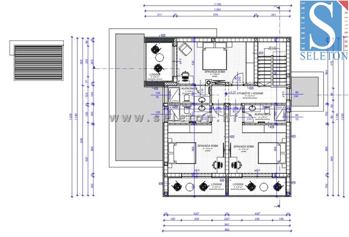 Moderna samostojna hiša 230 m2 z bazenom 30 m2 v okolici Poreča - v gradnji