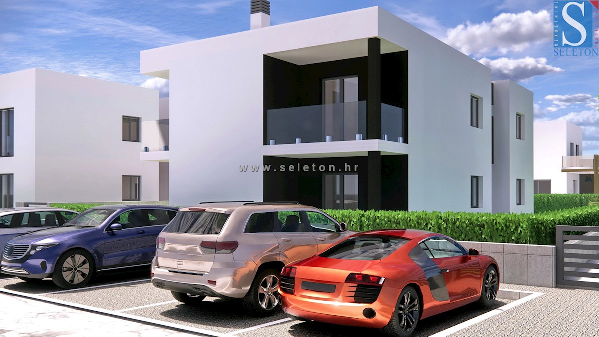 Novo stanovanje 69 m2 v Poreču, 1. nadstropje - v gradnji