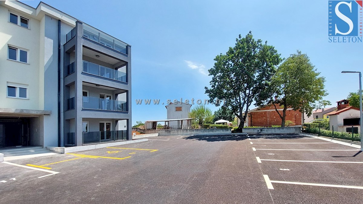 Novo stanovanje v okolici Poreča 72 m2 z vrtom 170 m2