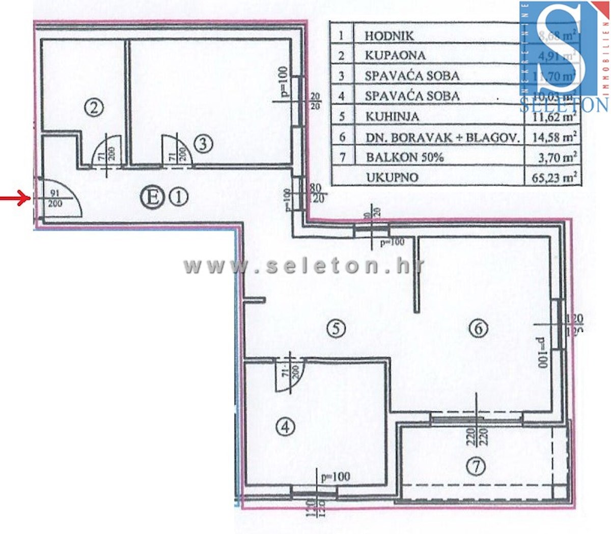 Poreč, novo stanovanje 65 m2 v okolici Poreča