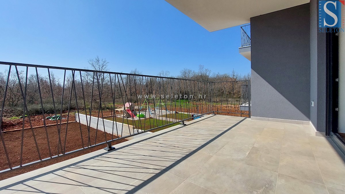 Novo stanovanje 68 m2 v okolici Poreča, 1. nadstropje