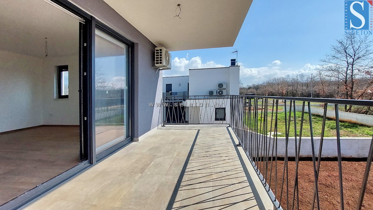 Novo stanovanje 68 m2 v okolici Poreča, 1. nadstropje