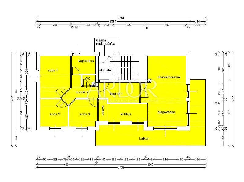 Apartmaj Rešetari, Kastav, 99,77m2
