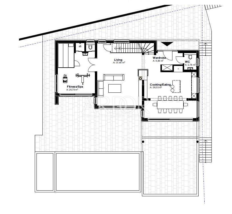 Vila Crikvenica, 400m2