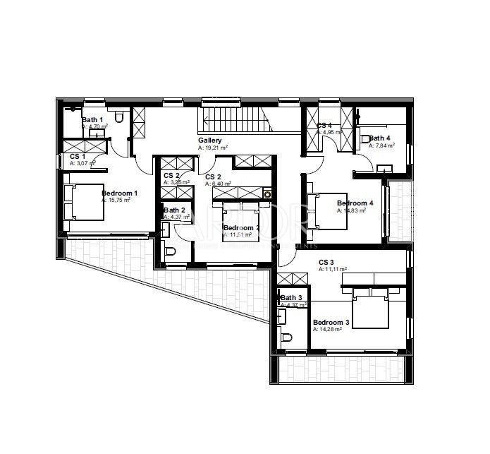 Vila Crikvenica, 400m2