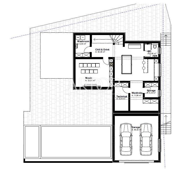 Vila Crikvenica, 400m2