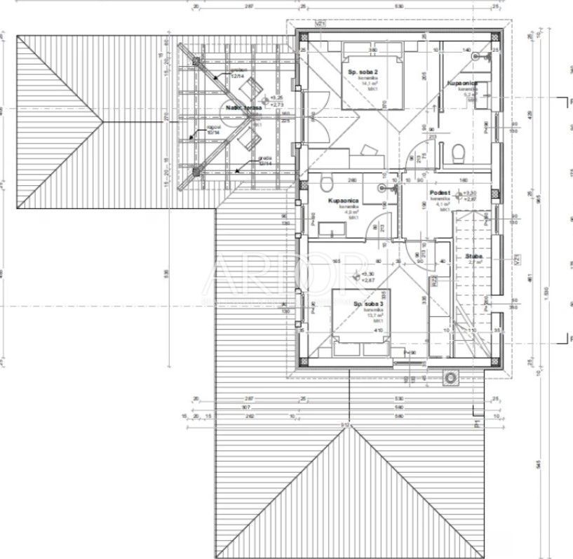 Vila Poreč, 154m2