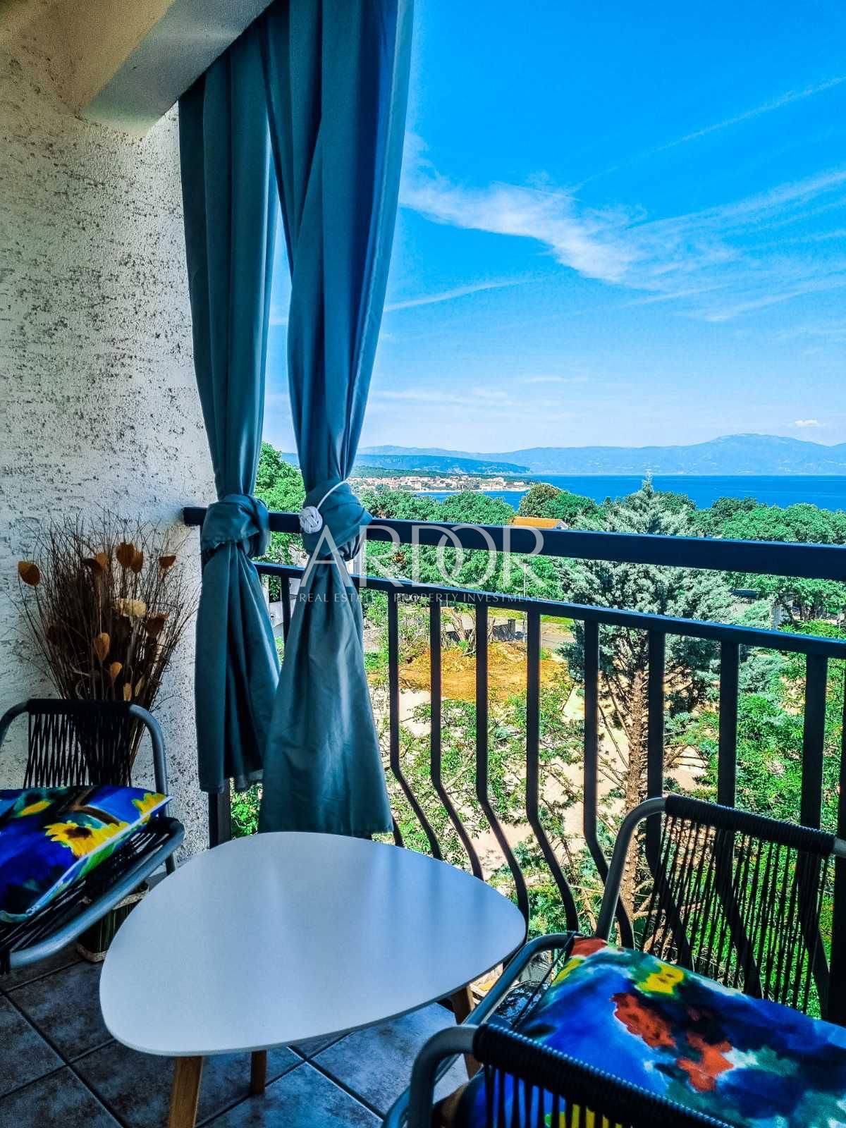 Apartmaj Malinska, Malinska-Dubašnica, 40m2
