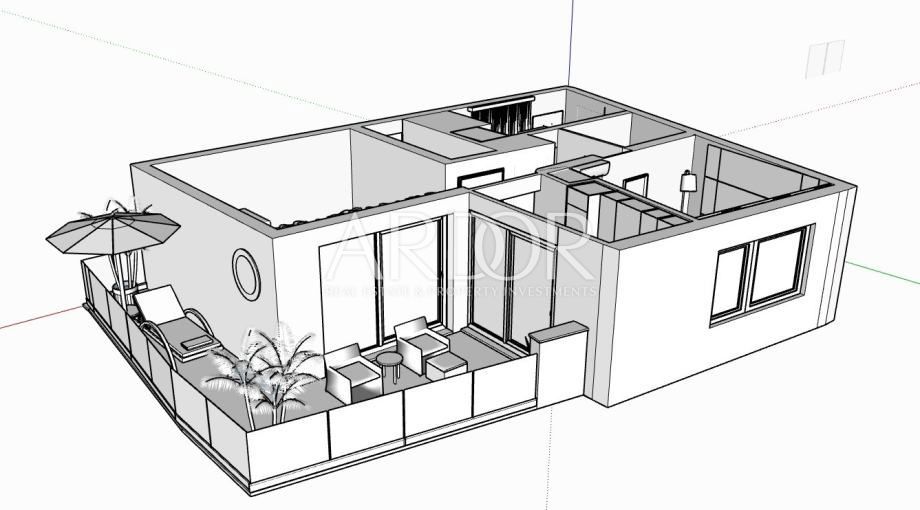 Apartmaj Crikvenica, 120,72m2