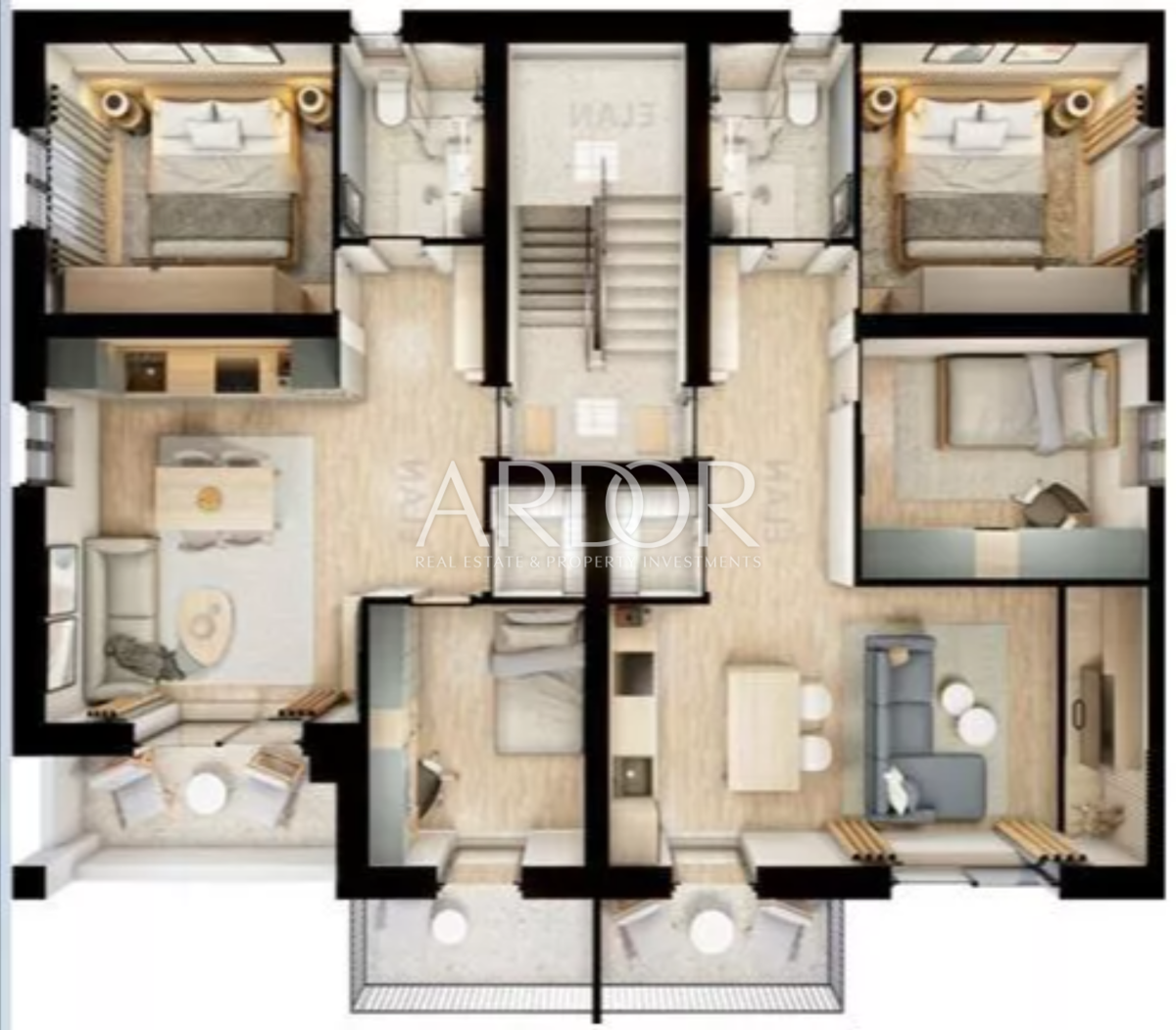 Apartmaj Marčelji, Viškovo, 59m2