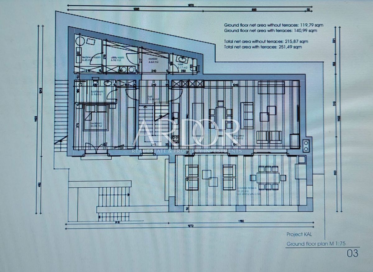 Hiša Motovun, 250m2