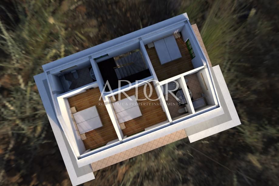 Zemljišče Kremenići, Malinska-Dubašnica, 505m2