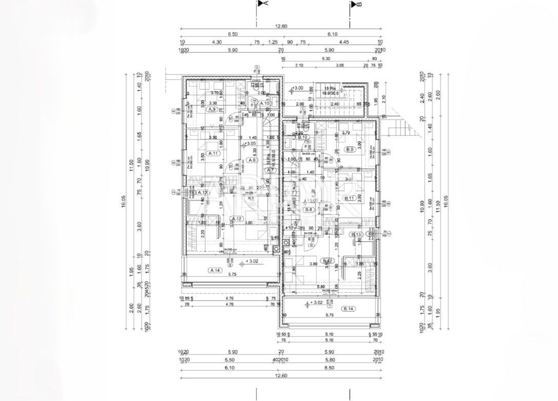 Apartmaj Liganj, Lovran, 140m2