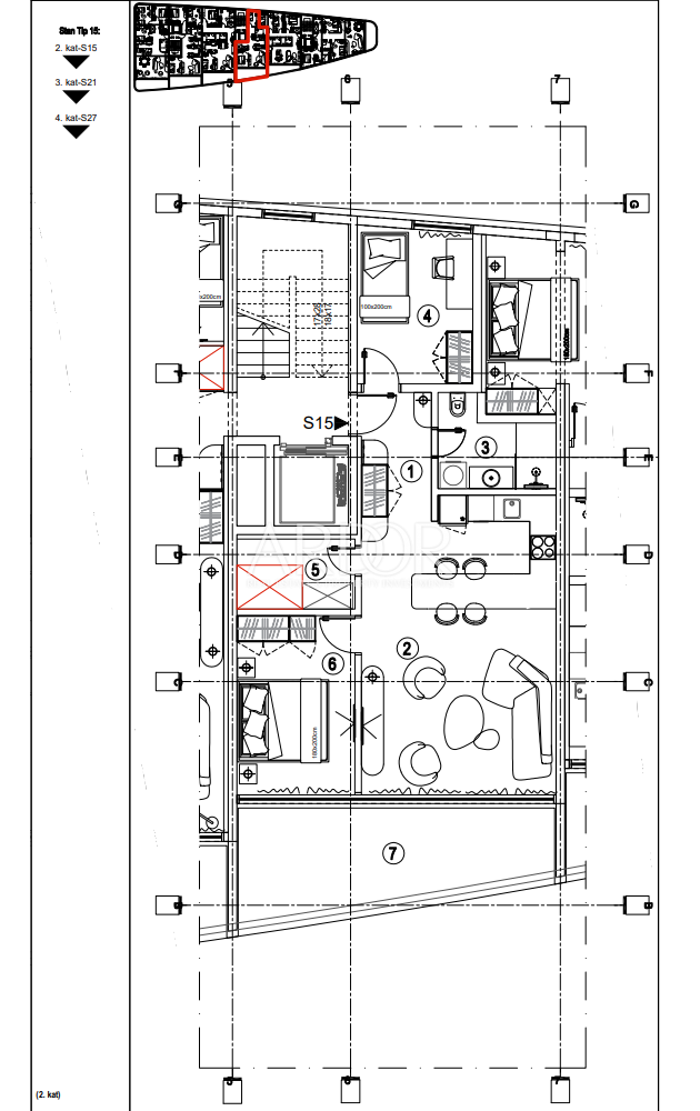 Apartmaj Kantrida, Rijeka, 118,29m2