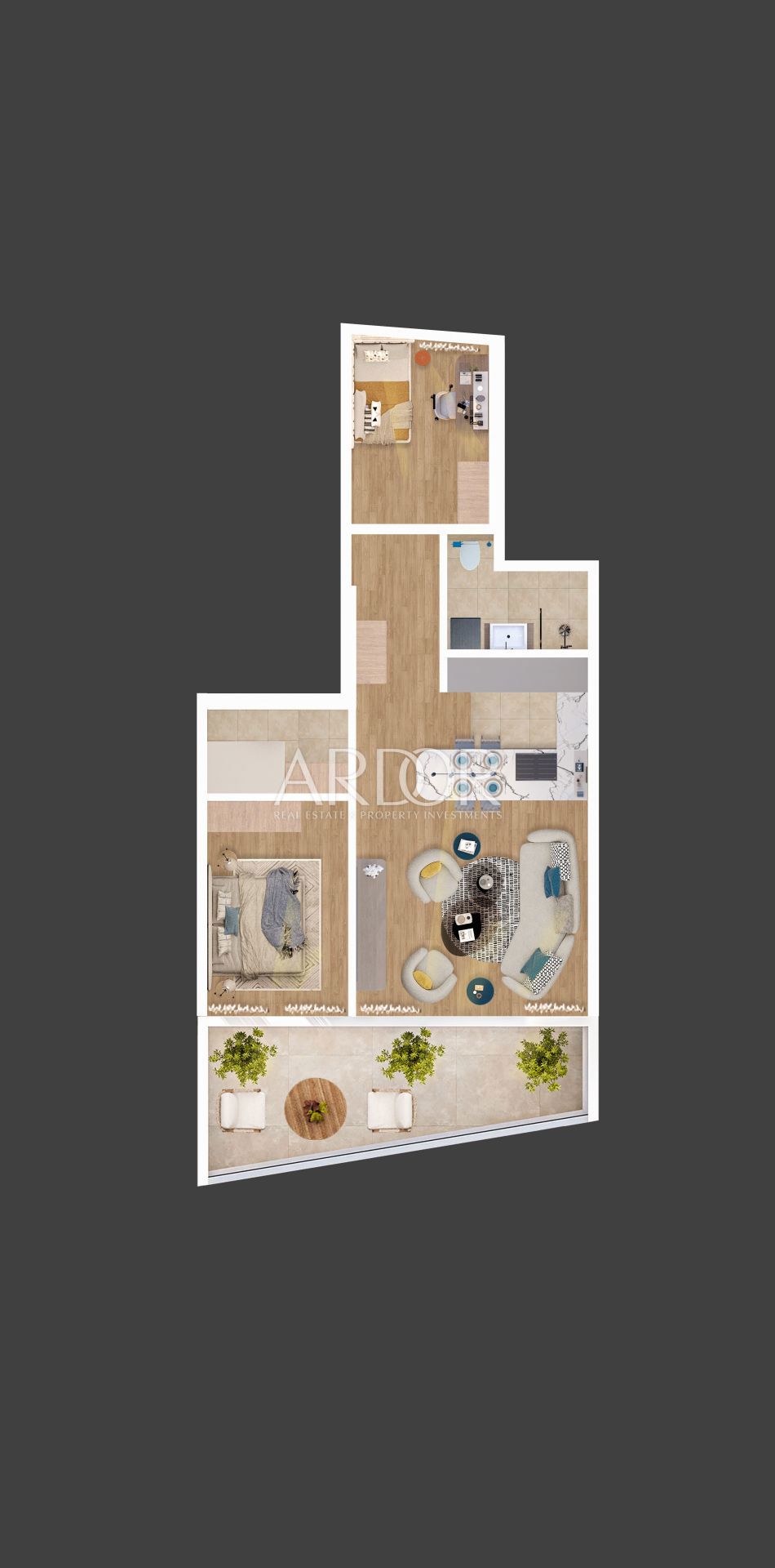 Apartmaj Kantrida, Rijeka, 118,29m2