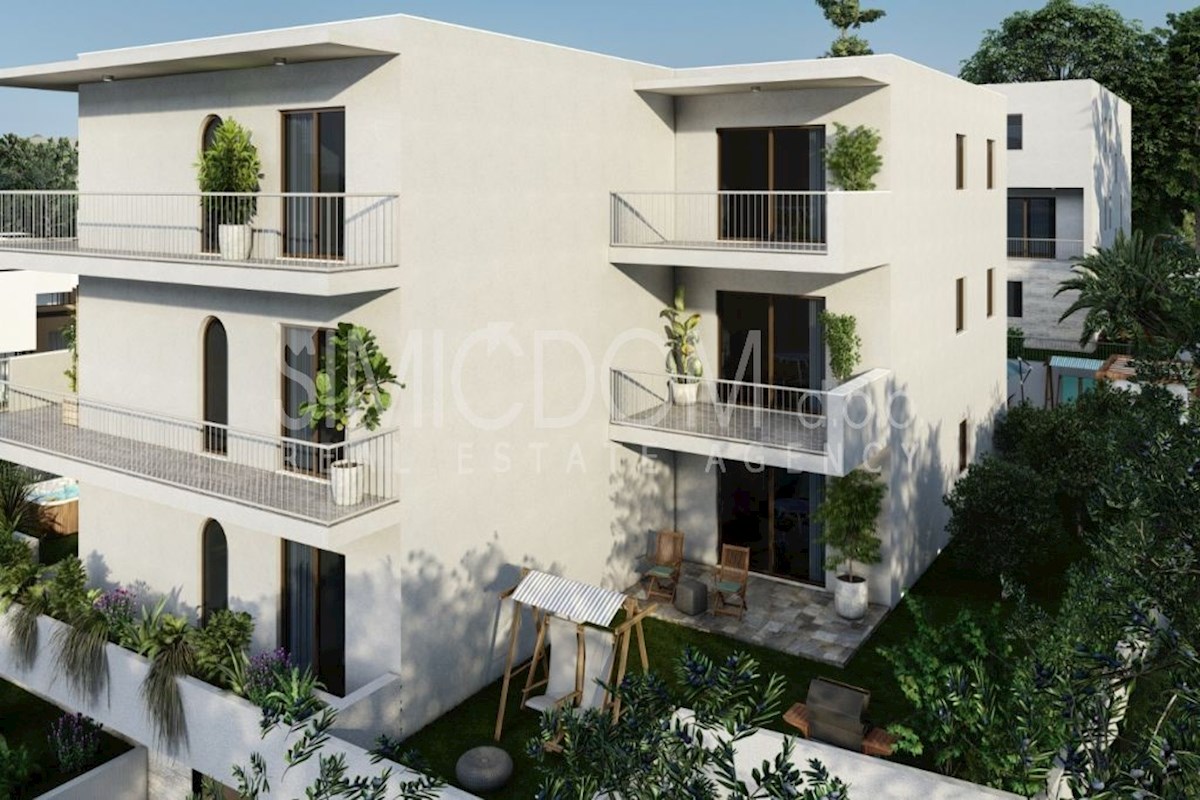 Dvosobno stanovanje z razgledom le nekaj korakov od plaže, Čiovo