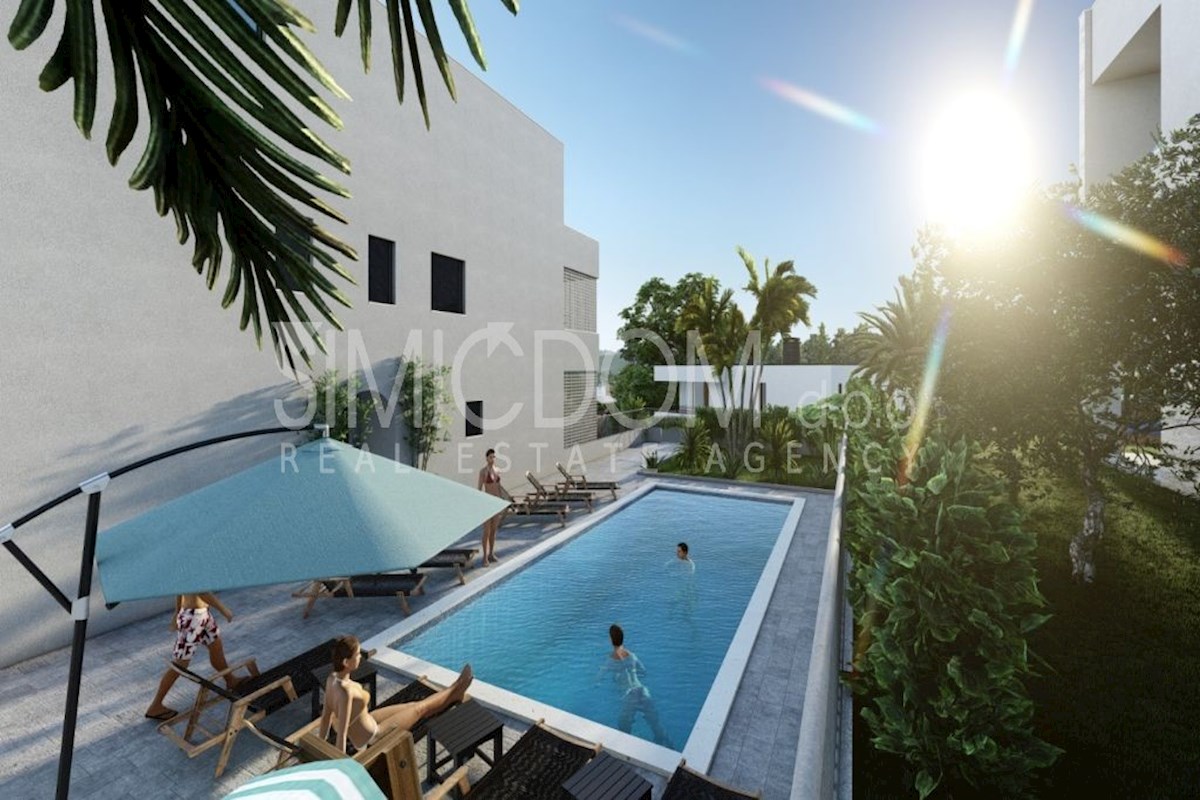 Dvosobno stanovanje z razgledom le nekaj korakov od plaže, Čiovo