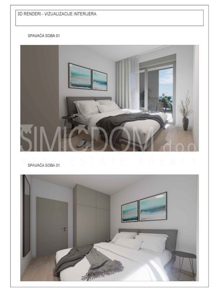 Stanovanje s pogledom na morje, Omiš