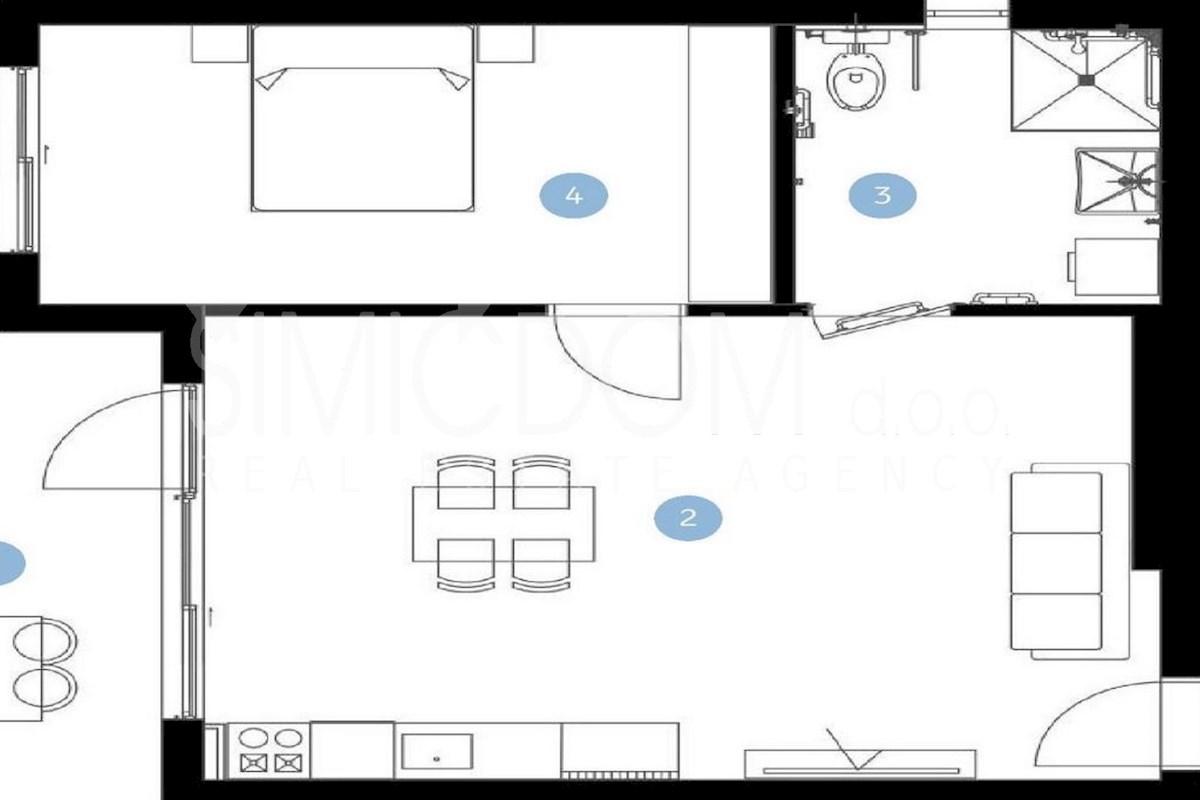 Stanovanje v središču Orebića, naprodaj