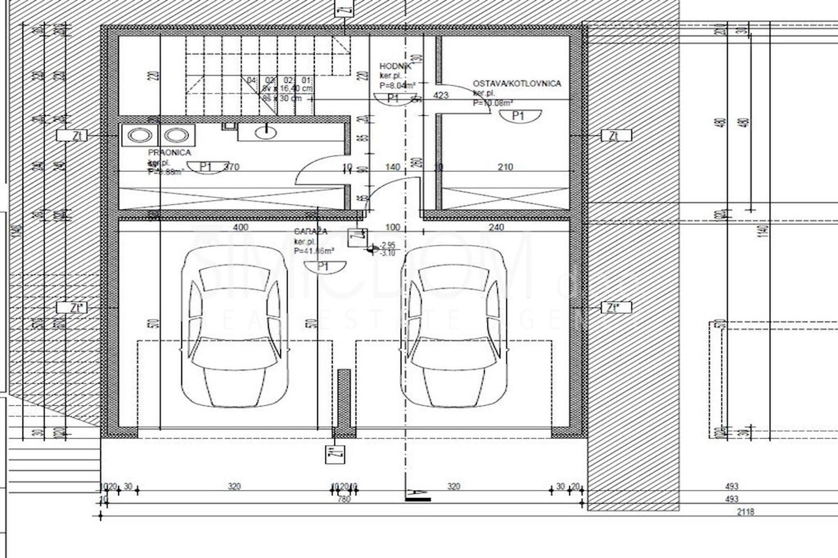 Gradbeno zemljišče z dovoljenjem za vilo, Čiovo
