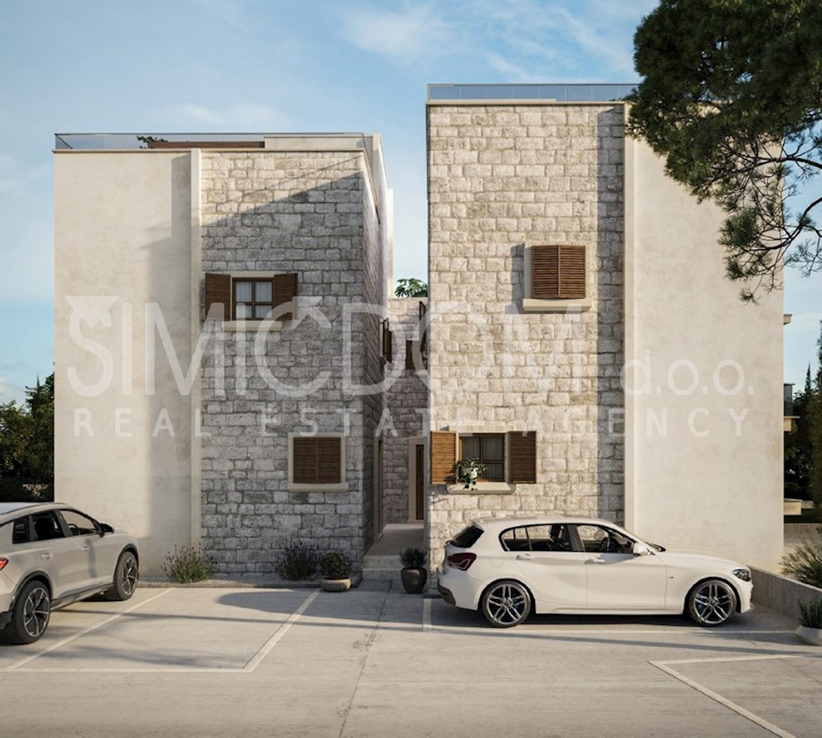 Čudovita hiša z bazenom v bližini plaže, Srima