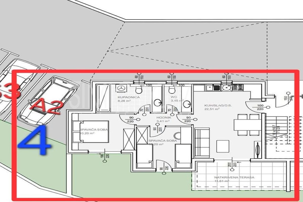 Penthouse stanovanje s čudovitim razgledom, Čiovo