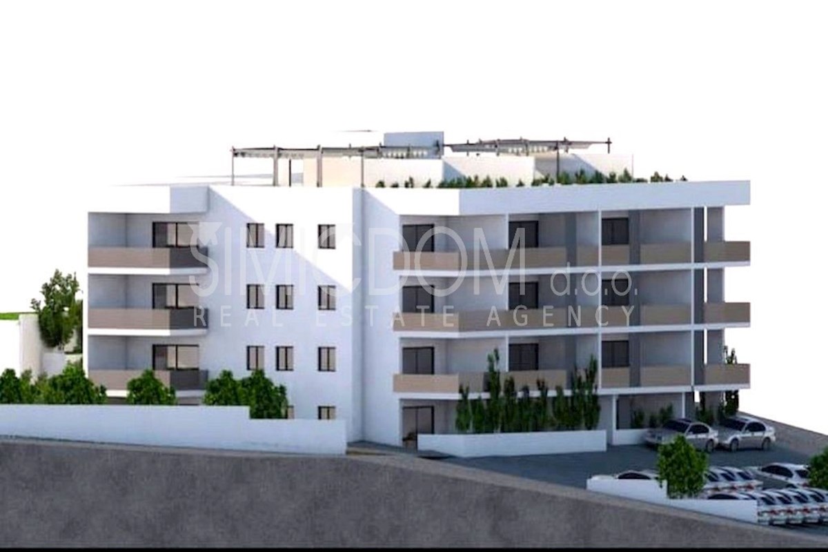 Novi dvosobni apartmaji z vrtom, Čiovo