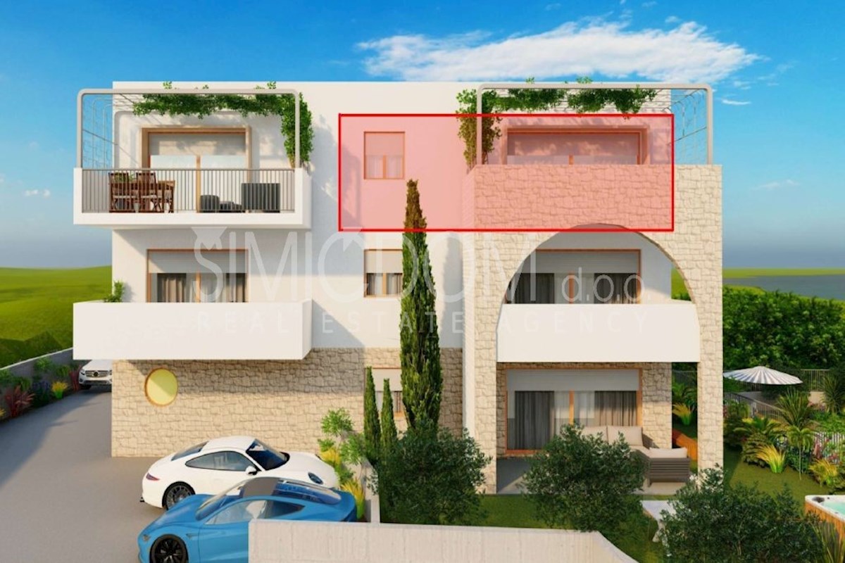Penthouse stanovanje le nekaj korakov od plaže, Čiovo