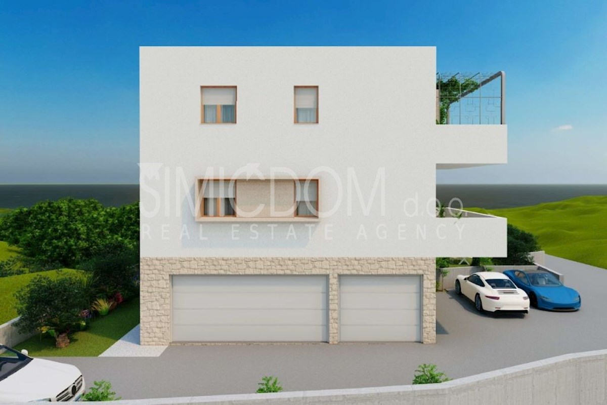 Penthouse stanovanje le nekaj korakov od plaže, Čiovo