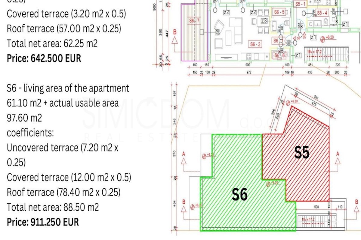 Penthouse v novogradnji, Sevid