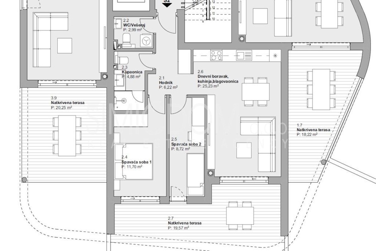 Čudoviti apartmaji le nekaj korakov od plaže, Vodice