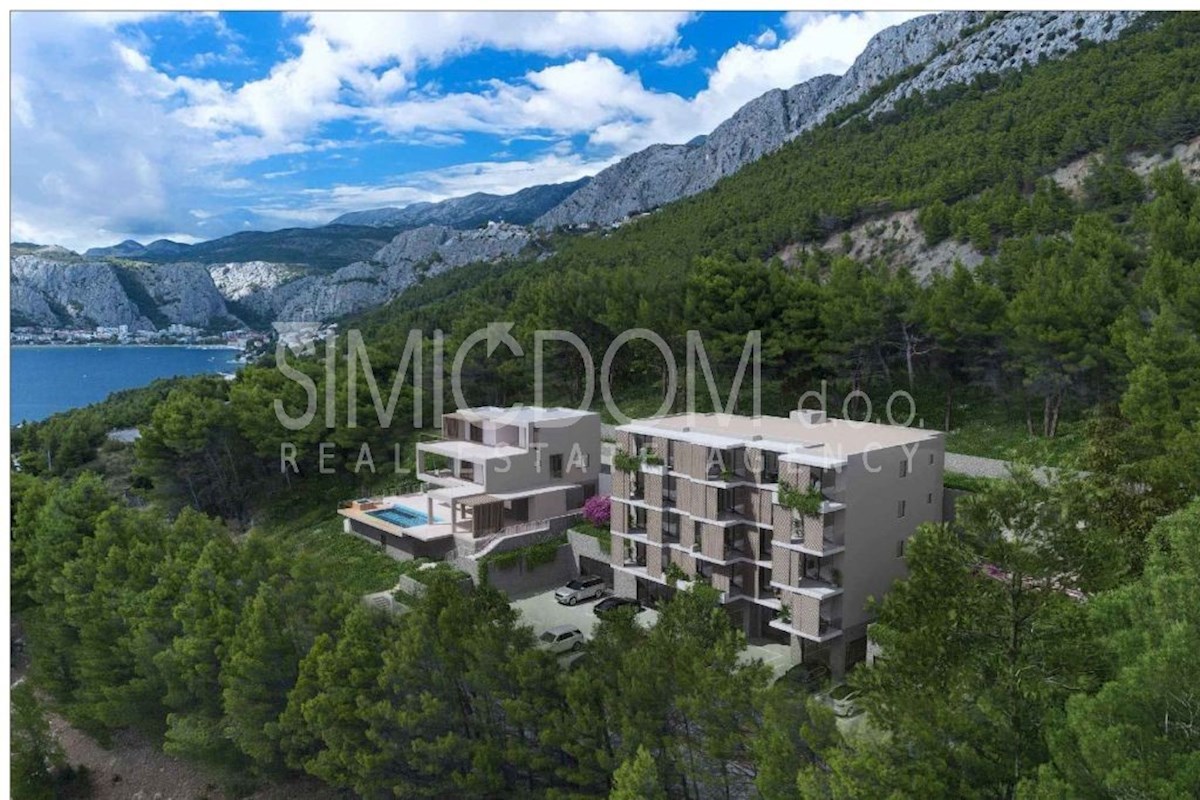 Dvosobno stanovanje v novogradnji, Omiš