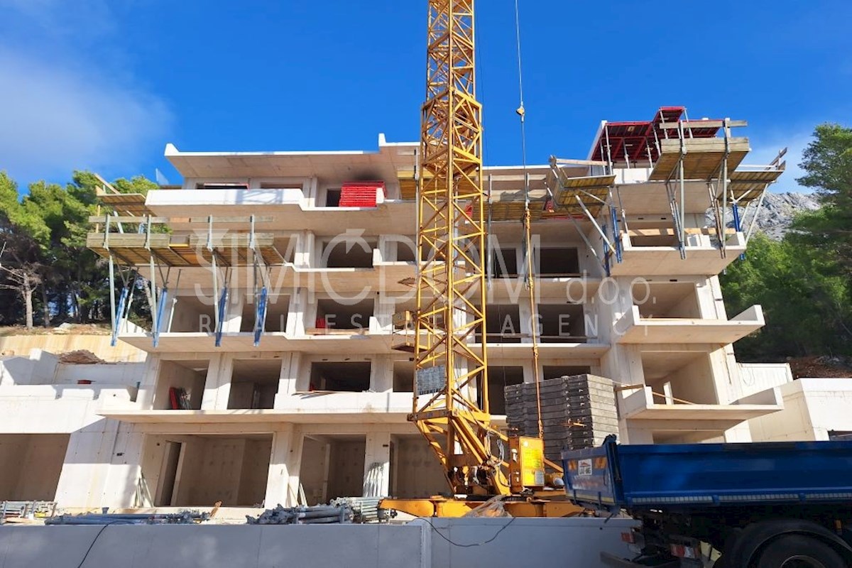 Dvosobno stanovanje v novogradnji, Omiš