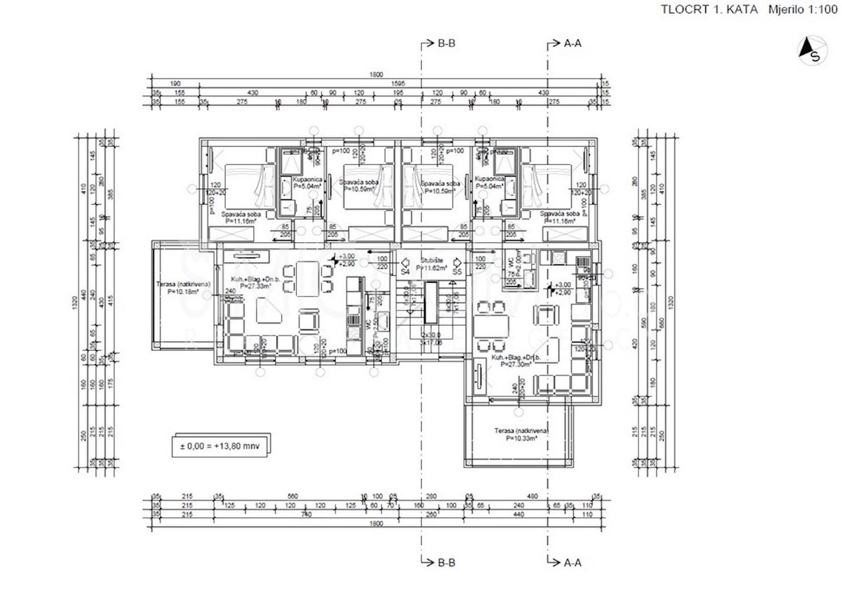 Apartmaji na atraktivni lokaciji z razgledom, Rogoznica