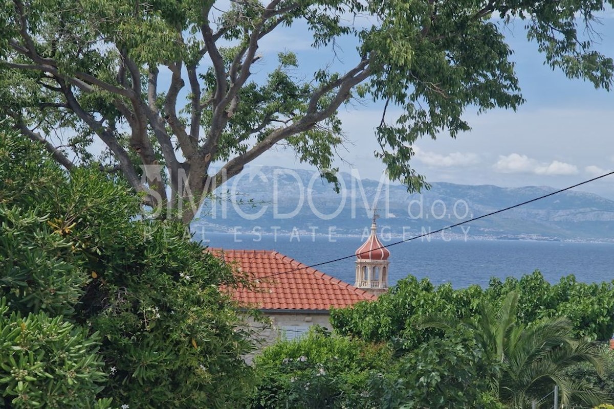 Hiša s panoramskim pogledom na morje, Brač