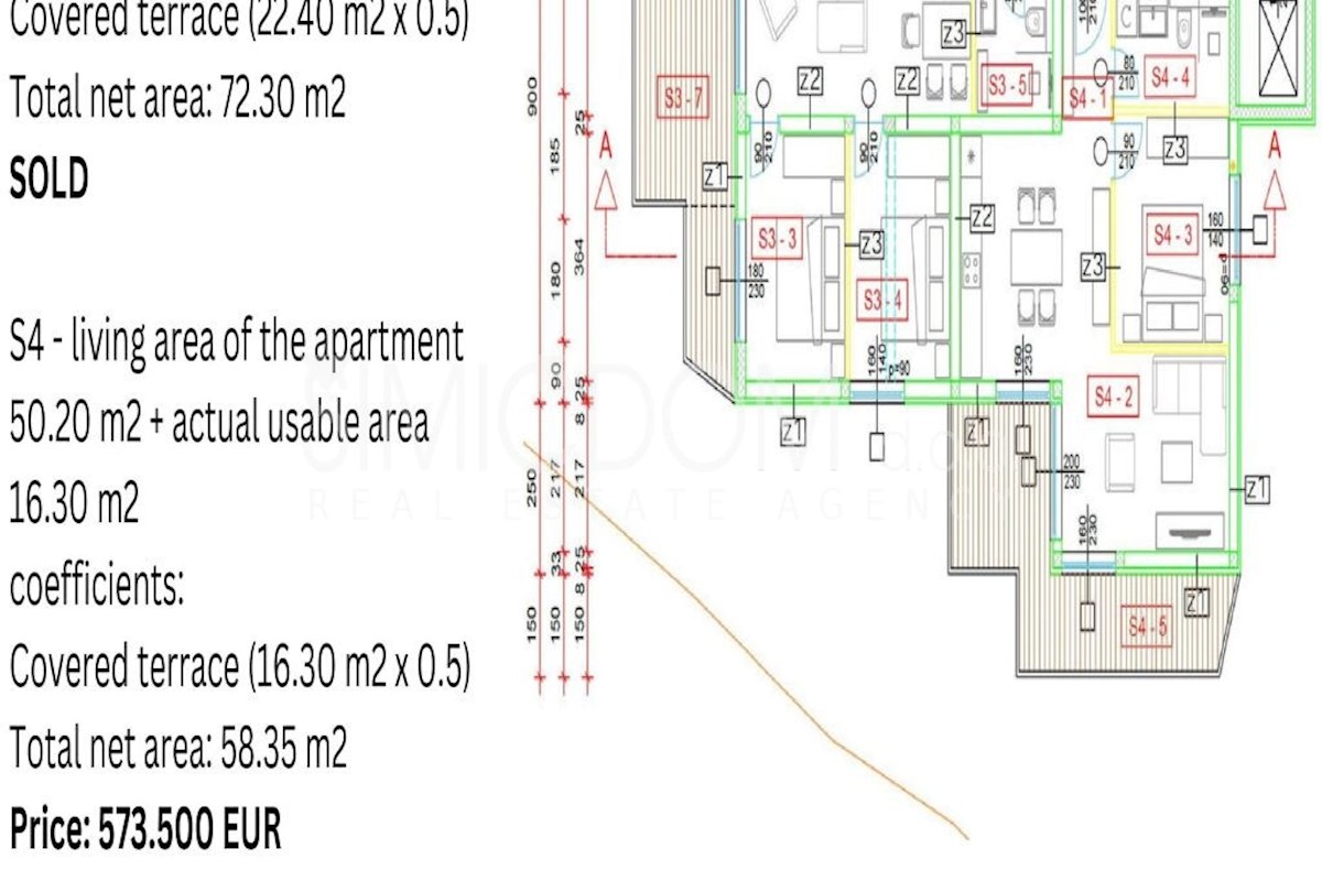 Dvosobno stanovanje v novogradnji, Sevid