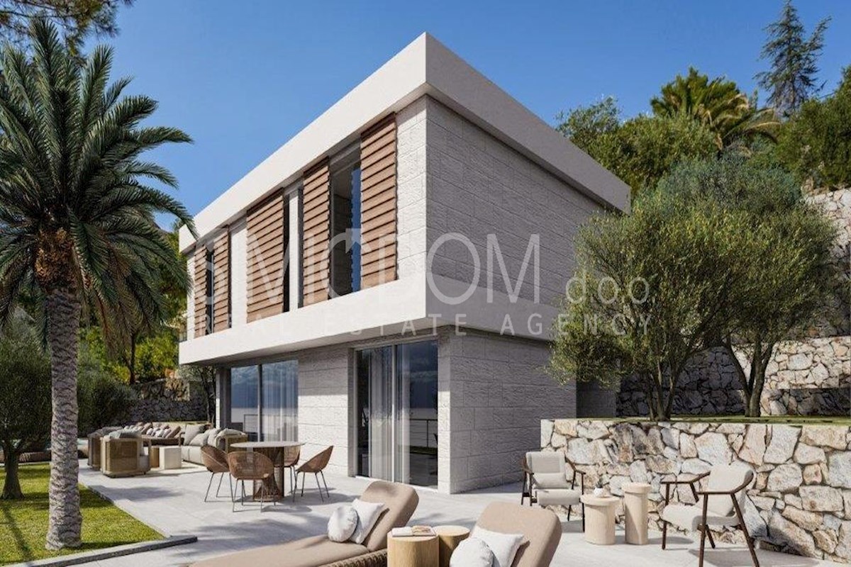 Luksuzna vila v prvi vrsti do morja, Brač